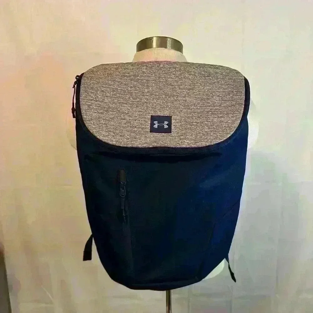 Under Armour UA Sportstyle‎ Blue & Gray Backpack with Laptop Sleeve